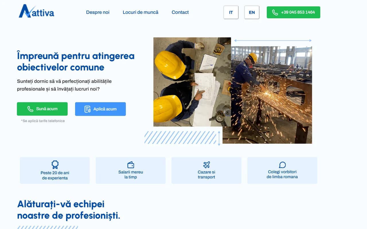 Attiva (Recruitment Platform) screenshot