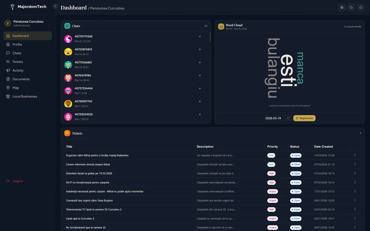 Majordom — AI Hotel Concierge screenshot 3