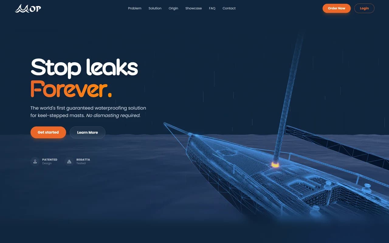 MOP (Marine Waterproofing Platform) screenshot