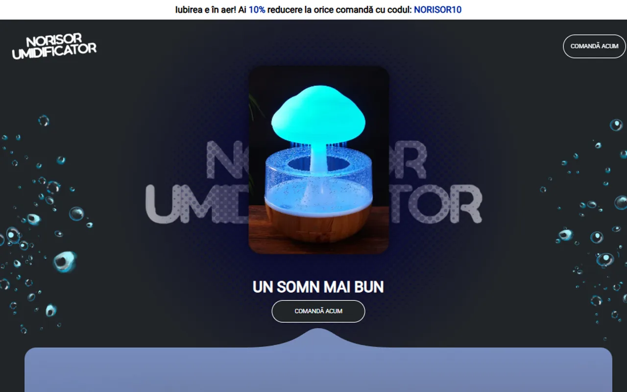 Norișor (Humidifier E-Commerce) screenshot