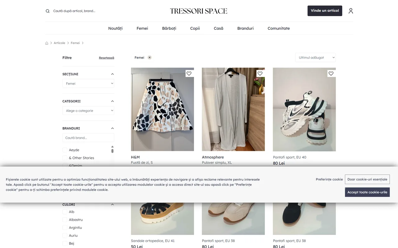 Tressori — Fashion C2C Marketplace screenshot 2